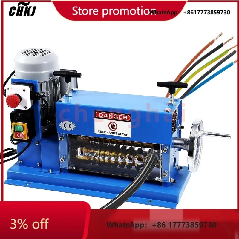 CHKJ-2025NEWチペン ポータブル自動スクラップ処理ツール 多芯線切断・被覆剥ぎ機