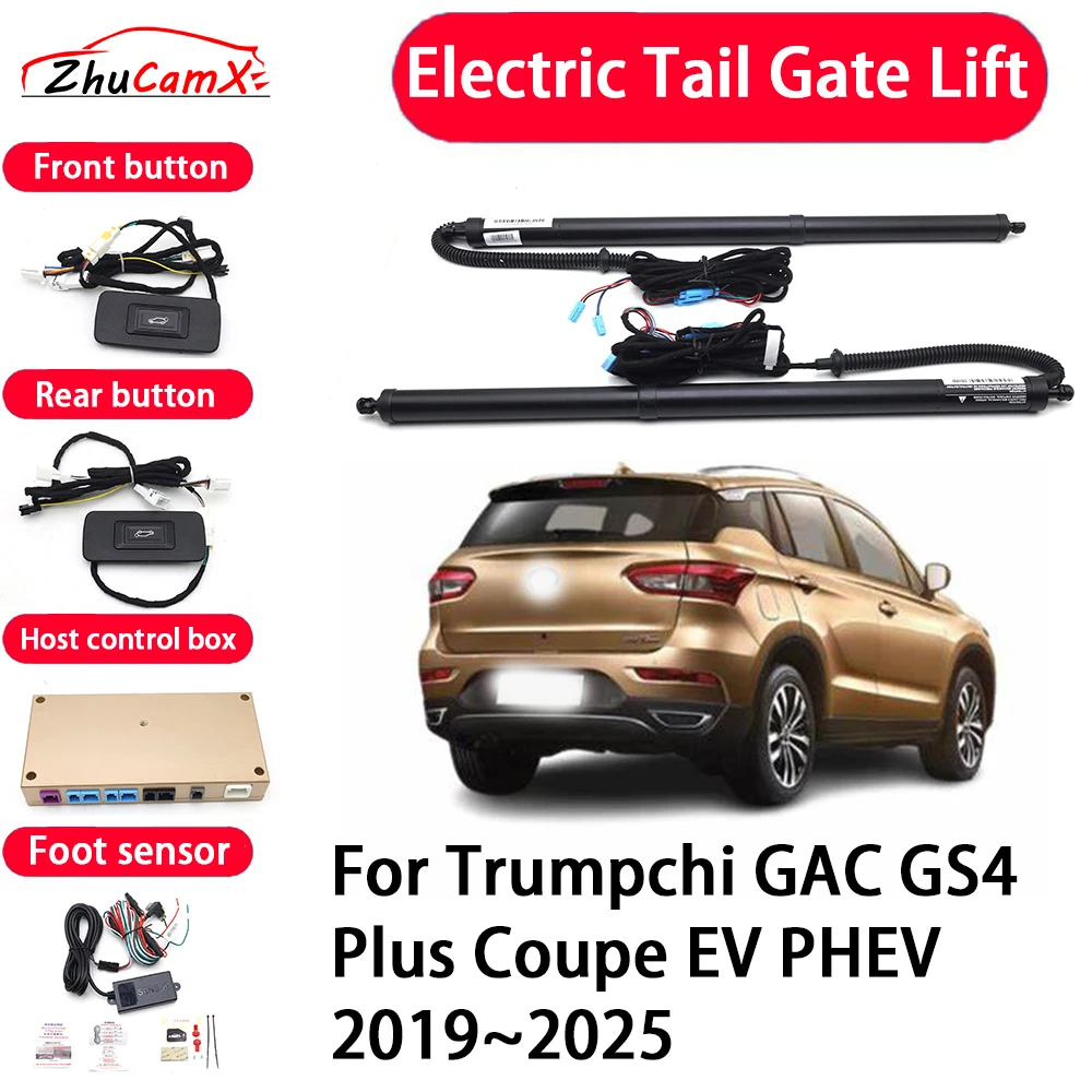 

ZhuCamX Car Automatic Electric Tail Gate Lift Tailgate Assist System for Trumpchi GAC GS4 Plus Coupe EV PHEV 2019–2025