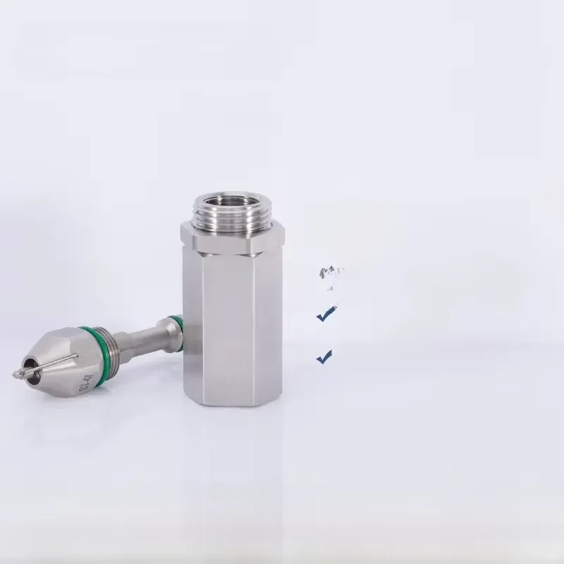 i DaringFish Modern Ultrasonic Dry-mist Nozzles 10-M Droplet Size Dust Suppression Ultra Spray for Ash Storage Bin Curtains