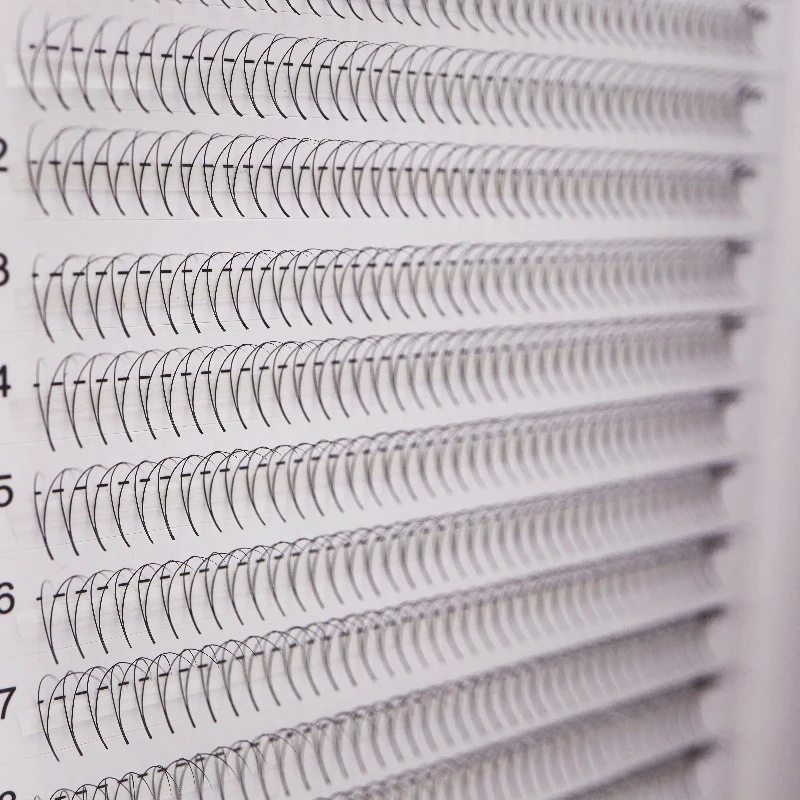 Bandeja estreita para cílios pré-fabricados, 1600 fãs, 40 linhas mega 6d 8d, volume russo, base fina pontiaguda, fãs de promada, extensões de cílios, fornecimento