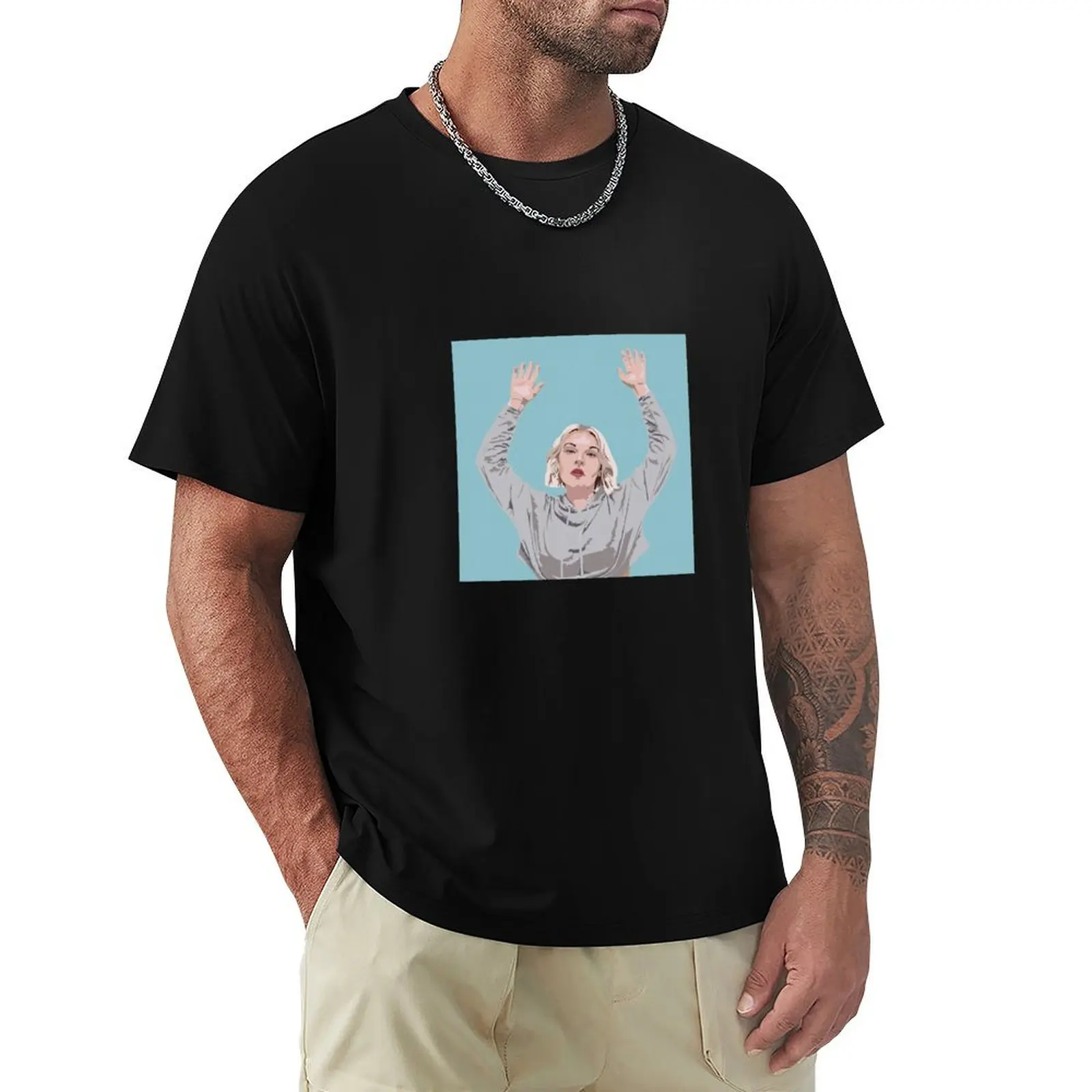 T-shirt Self Esteem, t-shirt basique à manches courtes en mélange de coton