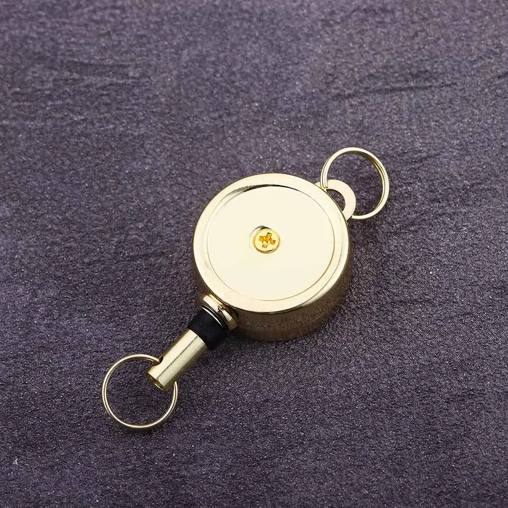 Retractable Mini Anti-Lost ID Lanyard Organizer Belt Clip Key Chain Badge Holder Badge Reel Clip ID Card Holder