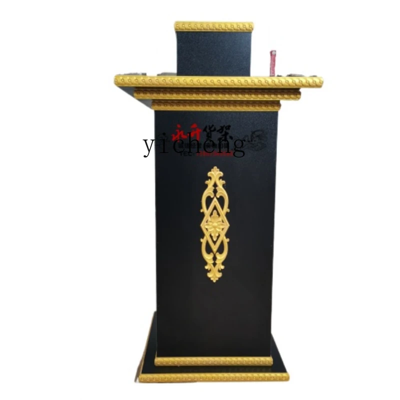 Four-Sided Buddha Worship Table Altar Amulet Buddha Beads Buddha Niche Display Cabinet Home