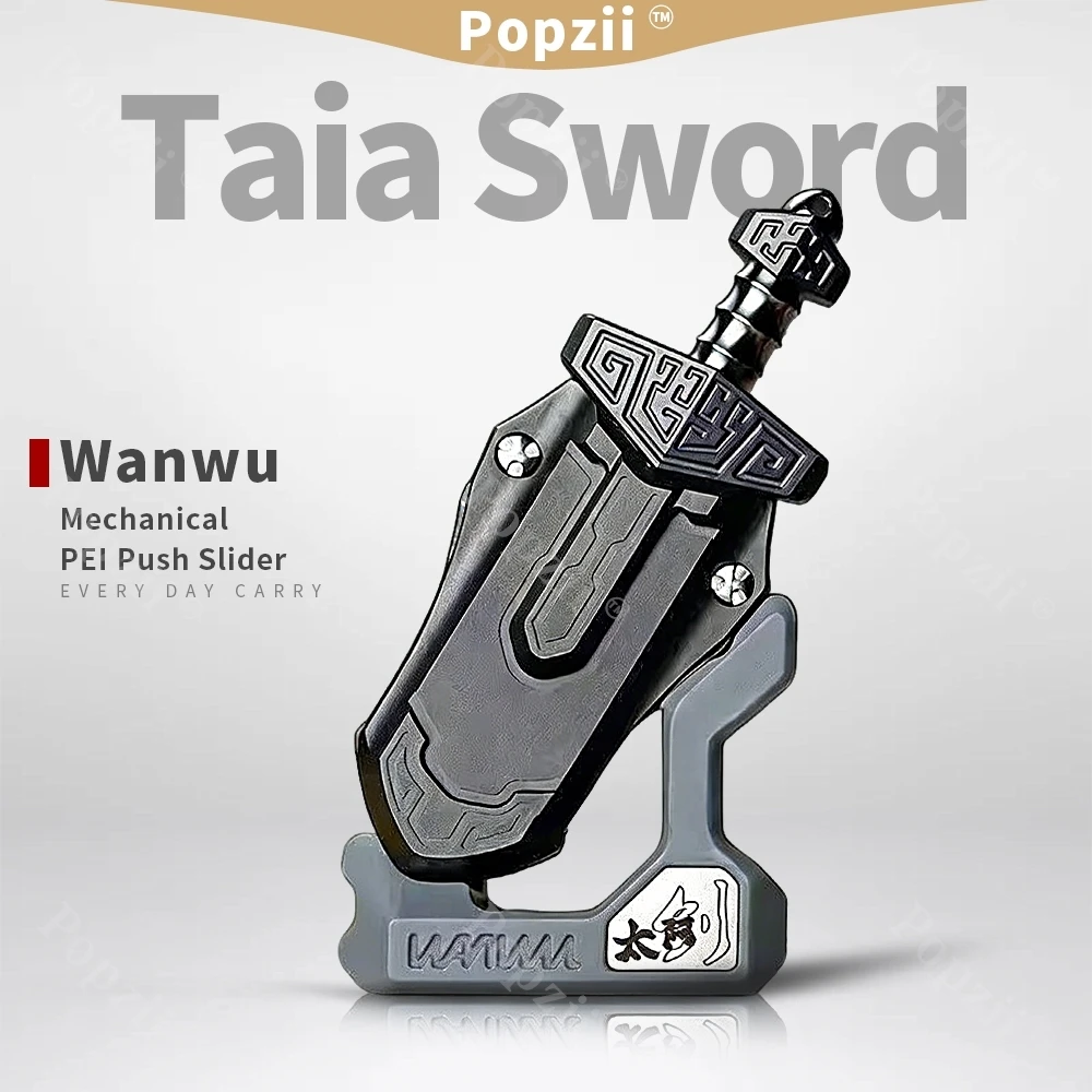 

Многофункциональная декомпрессионная игрушка Wanwu Taia Sword EDC: циркониевая музыкальная игрушка-столовый декор для снятия стресса у взрослых, с различными способами игры