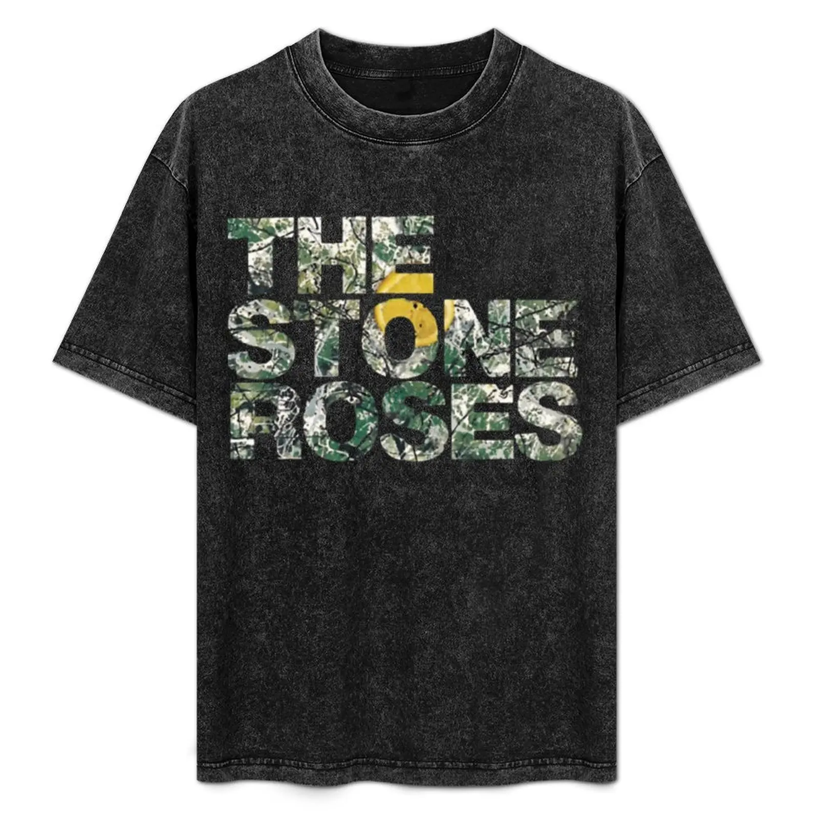 

The Stone Roses T-Shirt quick drying Man t-shirt Aesthetic clothing men workout shirt