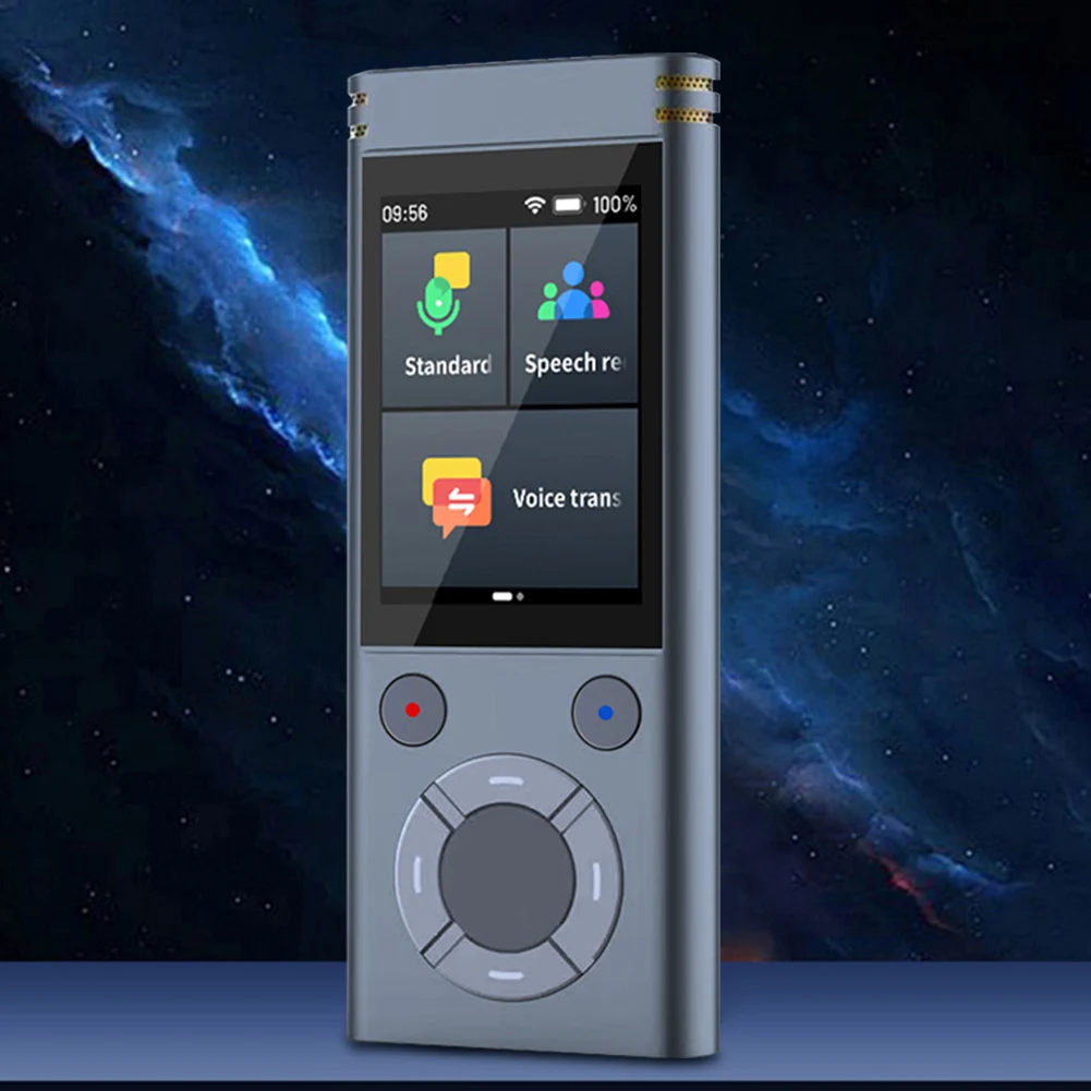 Dispositivo de traducción en tiempo Real Traductor de idiomas bidireccional de 138 idiomas Traductor instantáneo portátil para aprendizaje de viajes de negocios