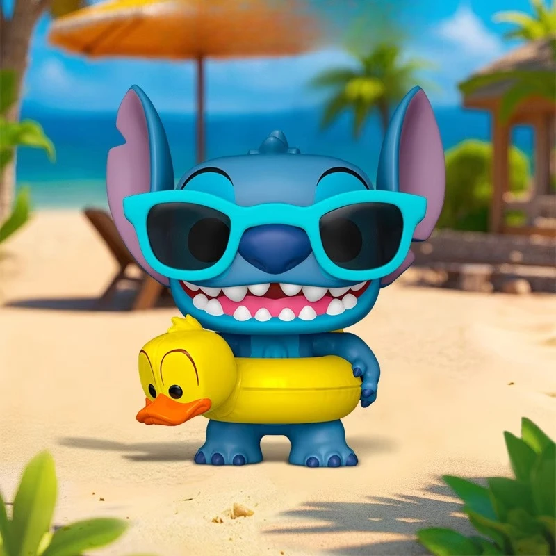 

Genuine Edition FUNKO POP Disney Lilo & Stitch – Stitch Surfing Anime Desktop Decoration Ornament Model Toys Collectible Model