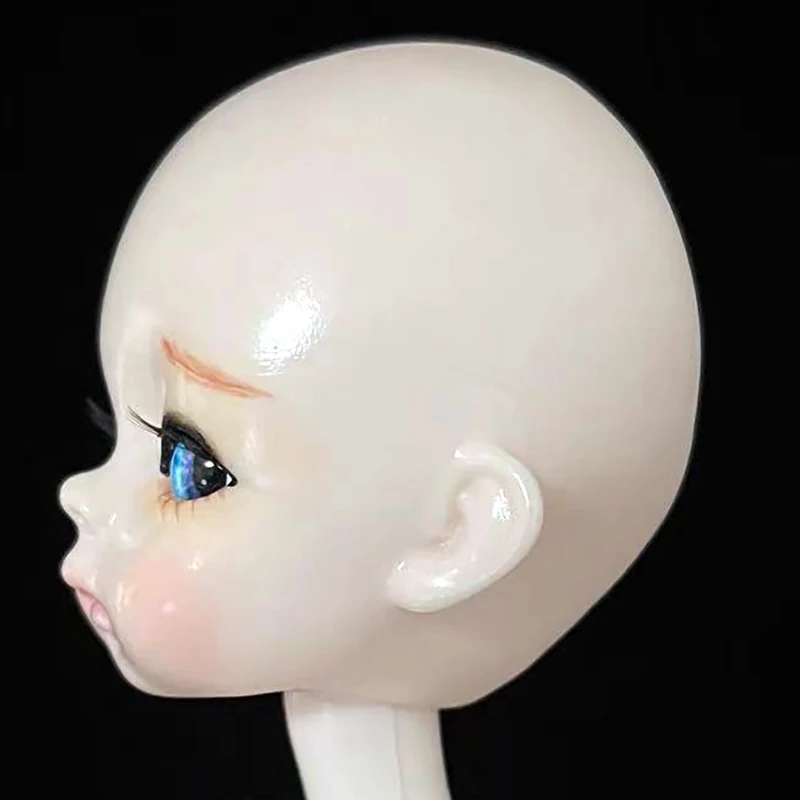 귀여운 오픈 헤드 1/6 Bjd 인형, 수제 메이크업 인형, 머리 또는 전체 인형, DIY 어린이 장난감, 소녀 선물, 30cm