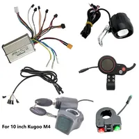 10 Inch Electric Scooter Controller for Kugoo M4 E-scooter Kick Skateboards Parts Scooter Accessories Front Light Display Switch