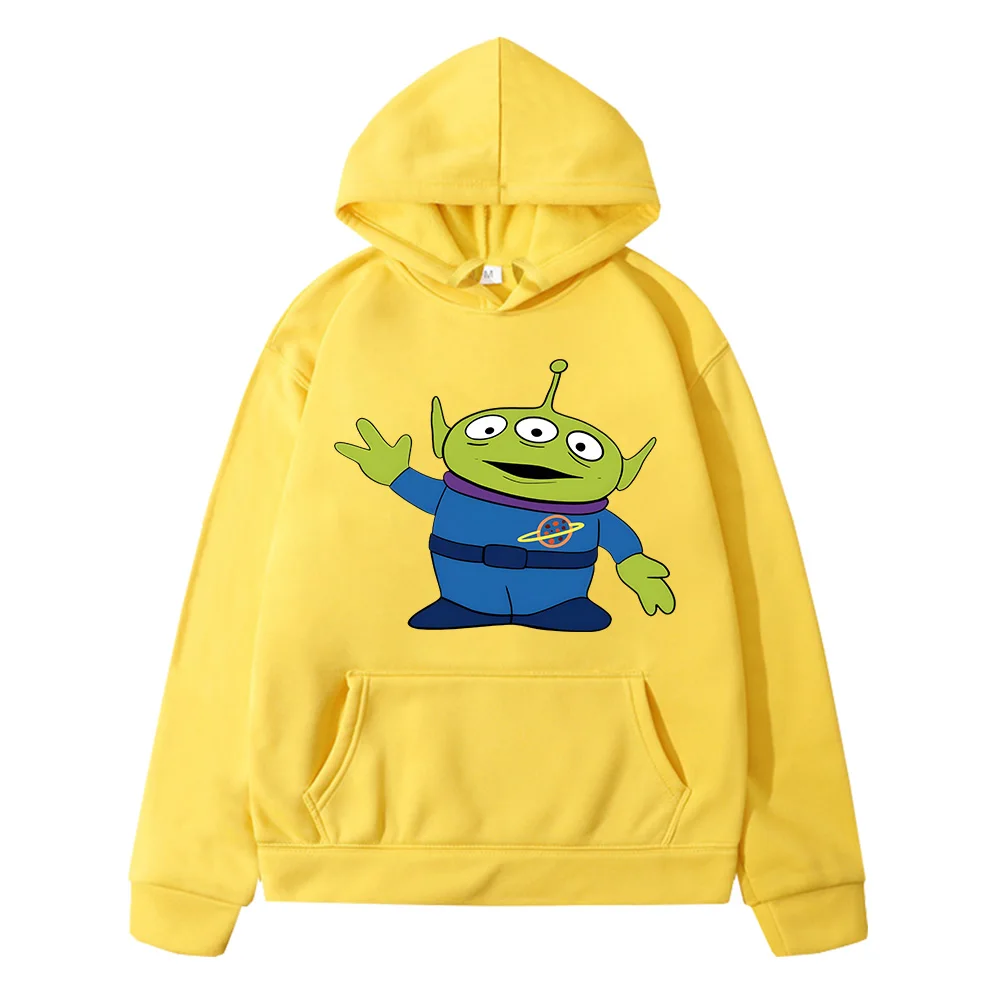 Toy Story Alien Cartoon Graphic felpe Sudaderas Casual autunno bambini felpe carine con tasca abbigliamento per ragazzi e ragazze