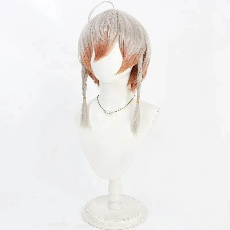 

Candy 2025Anime Game Virtual YouTuber Klara Charmwood Maid cosplay NIJISANJI EN Hair Halloween party Role Play wig + Free Ca