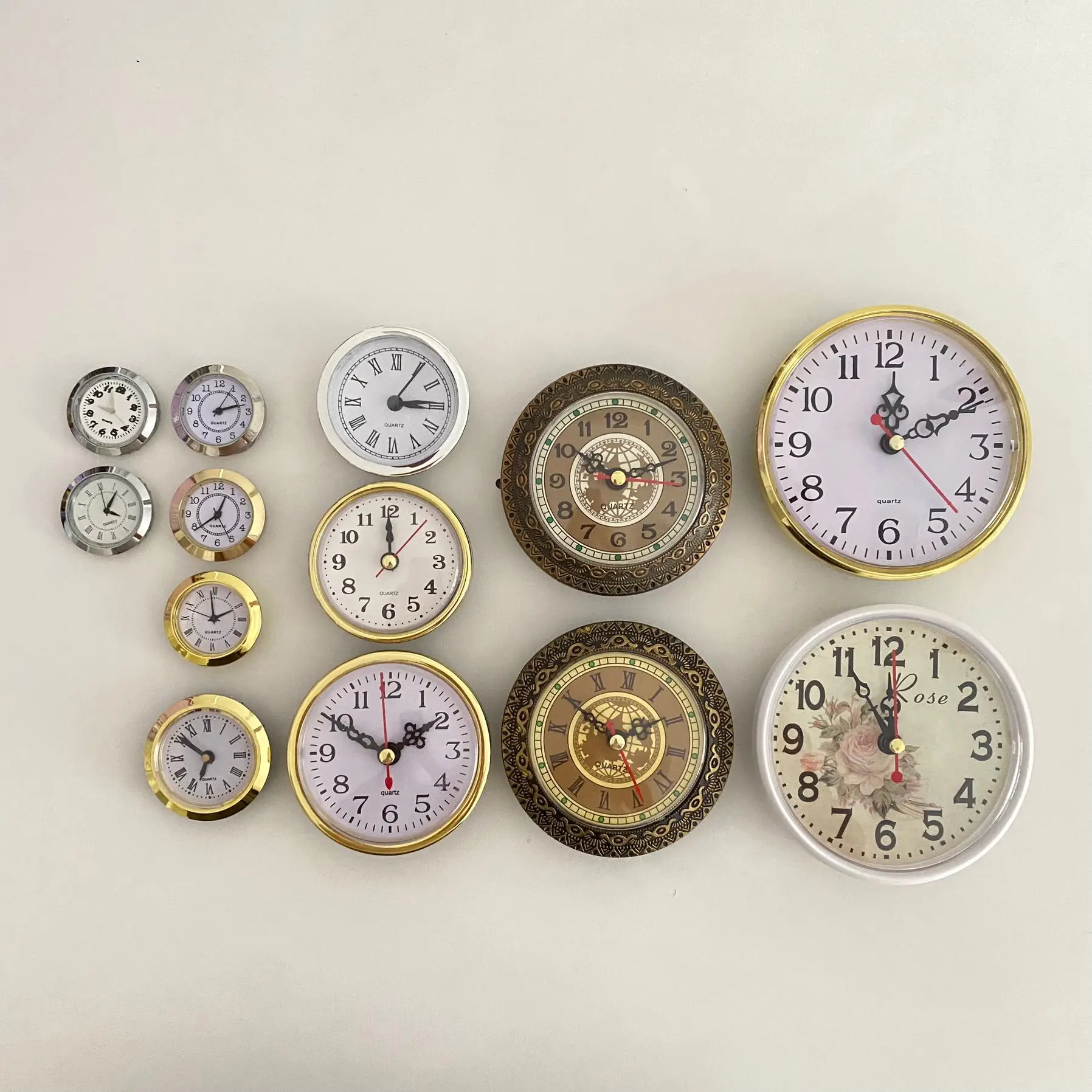 Clock Insert Quartz Clock Mechanism Built in Clock Classic Clock Craft Insert Clocks Movement DIY Table Clock