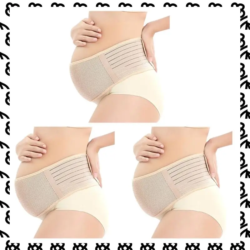 

A07I 3X поддерживающий пояс для беременных, дышащий пояс для беременных, бандаж для живота, регулируемая поддержка спины/пельники-L