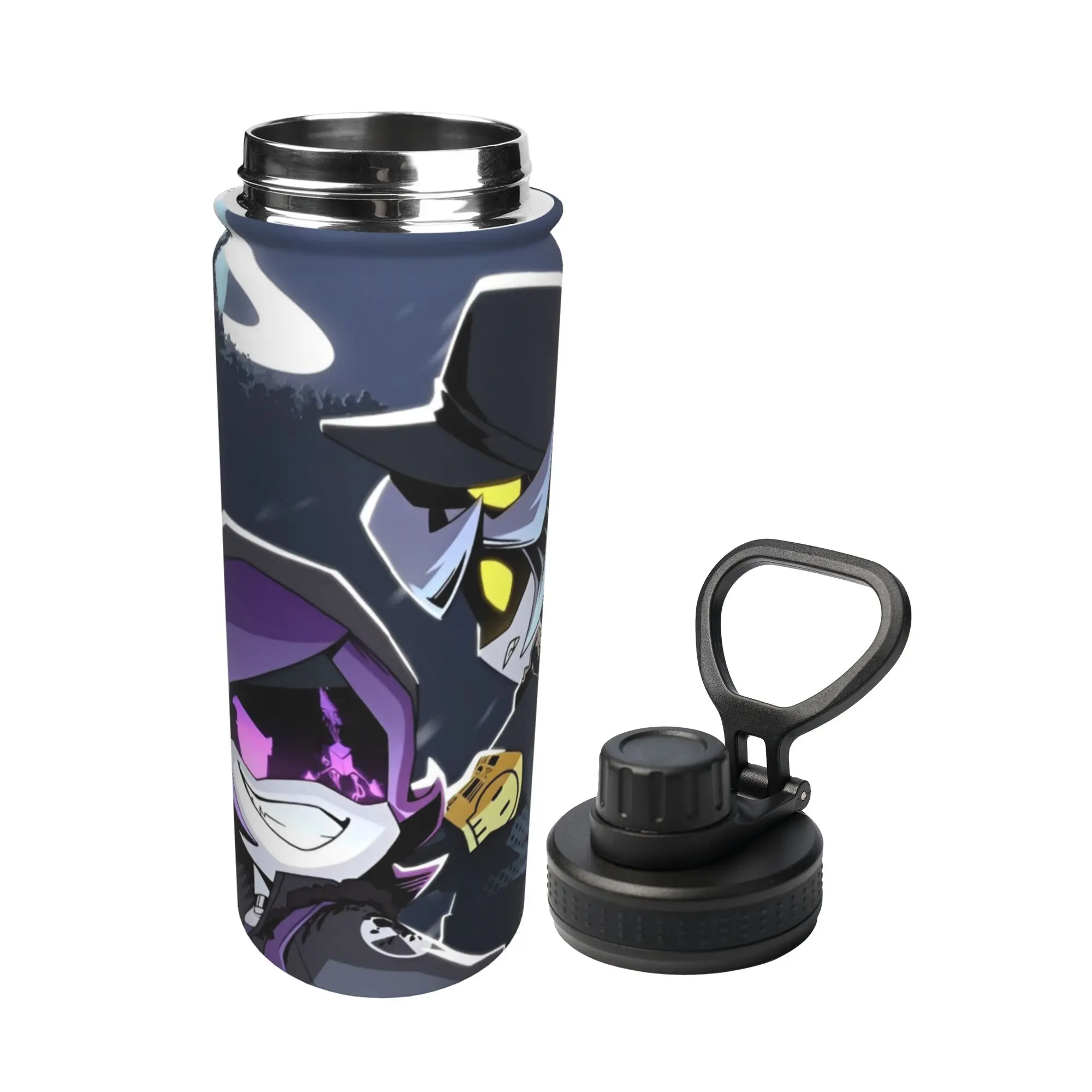 Uzi Doorman Murders Drones 18OZ Sports Insulated Kettle  Coffee Cups Vacuum Flask Double Wall Mug Hot Cold Drink