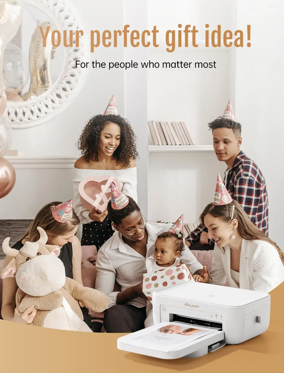 Mini 300 DPI Wireless Instant Photo Printer 2