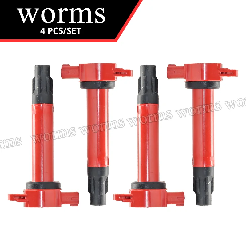 

Worms Racing High Performance Ignition Coil 4PCS Set For Mitsubishi Lancer 2008-2017 Outlander Sport 2011-2017 2.0L 1832A016