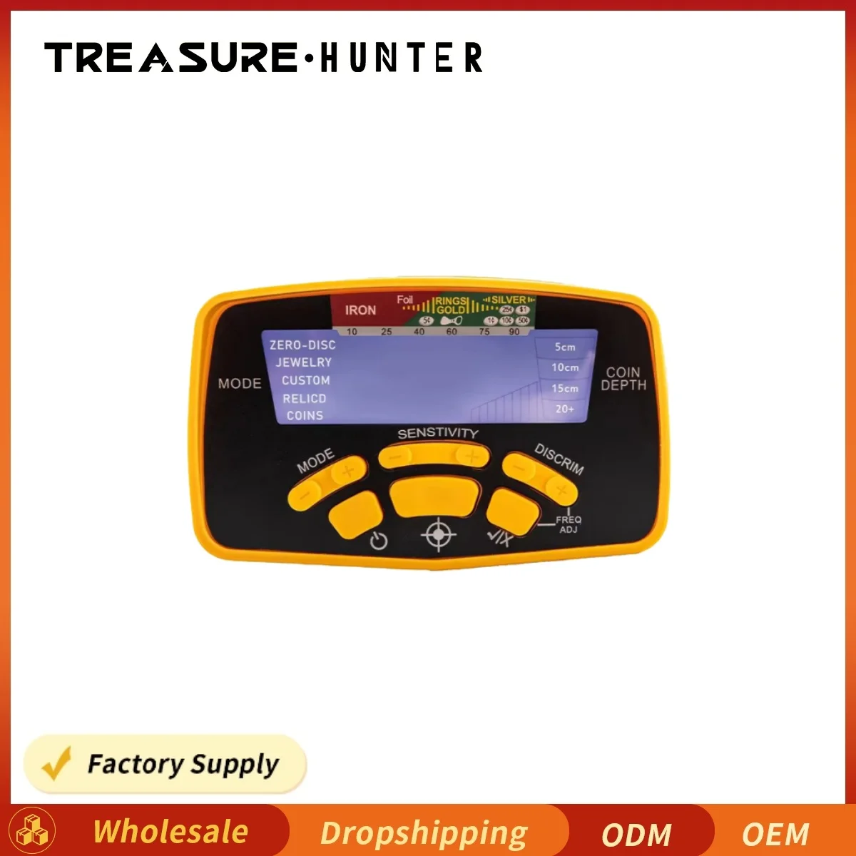 Sólo unidad de control Treasure Hunter MD6450