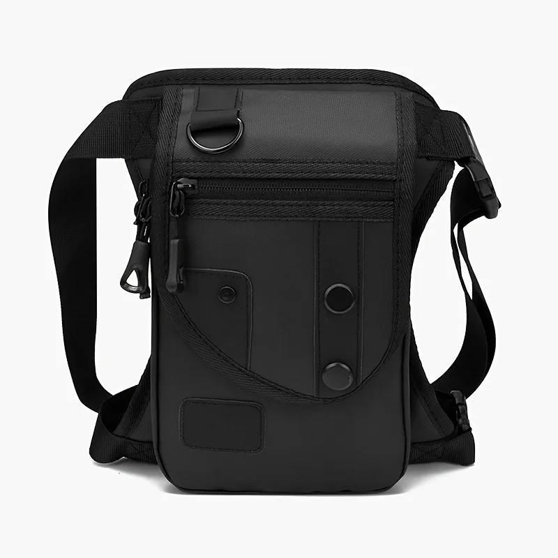 

1 шт., мужская уличная сумка для ног, водонепроницаемая поясная сумка для спорта на открытом воздухе, износостойкая портативная и универсальная мужская нагрудная сумка