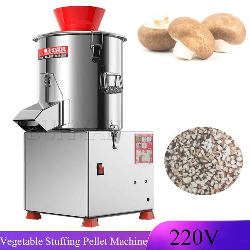 Commercial Electric Vegetable Cut Machine  Dumplings Filling Makes Food Chopping