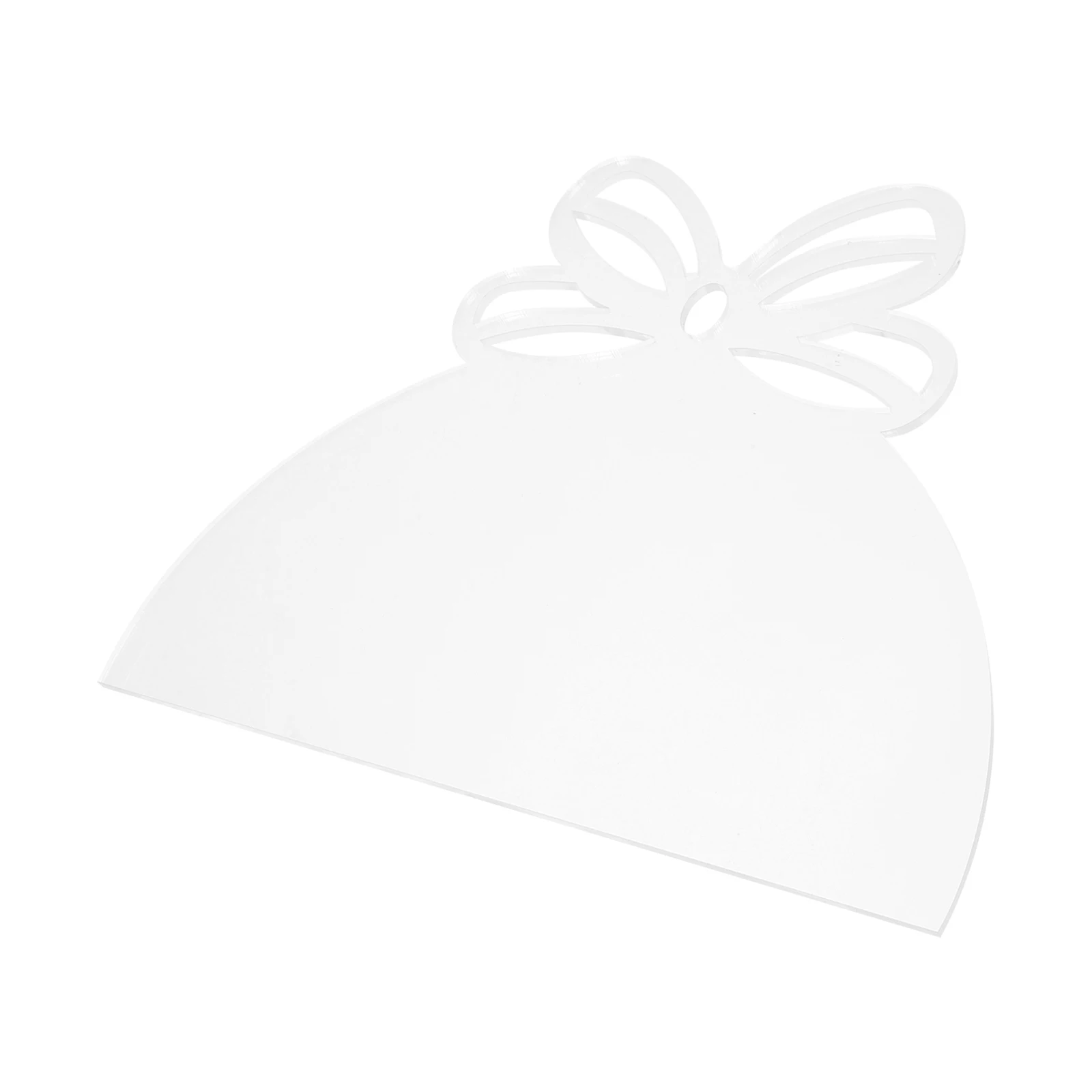 

Transparent Acrylic Charcuterie Board Handle Template Precision Cutting Guide Stencil Tool For Kitchen Woodworking Router