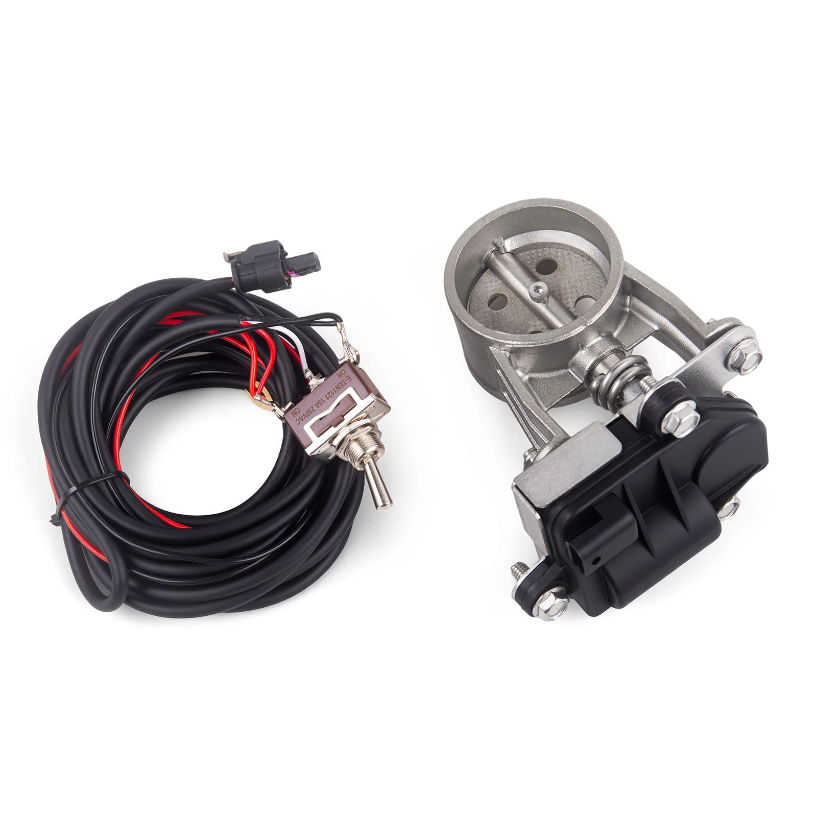 

Motorcycle 12V Electric Exhaust Valve 2.0inch 51mm With 4 Hole - Low Pressure for Exhaust Catback Downpipe