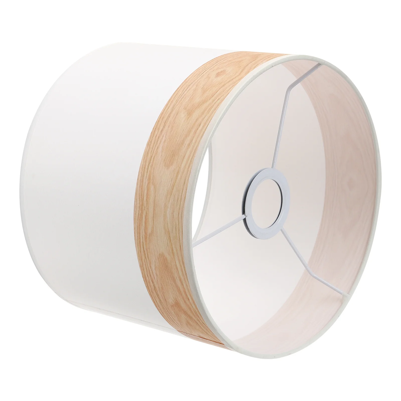 

Small Lampshade E27 Base Barrel Drum Lamp Shade Replacement Vintage Cloth Wall Light Cover for Bedroom Office Living Room Indoor