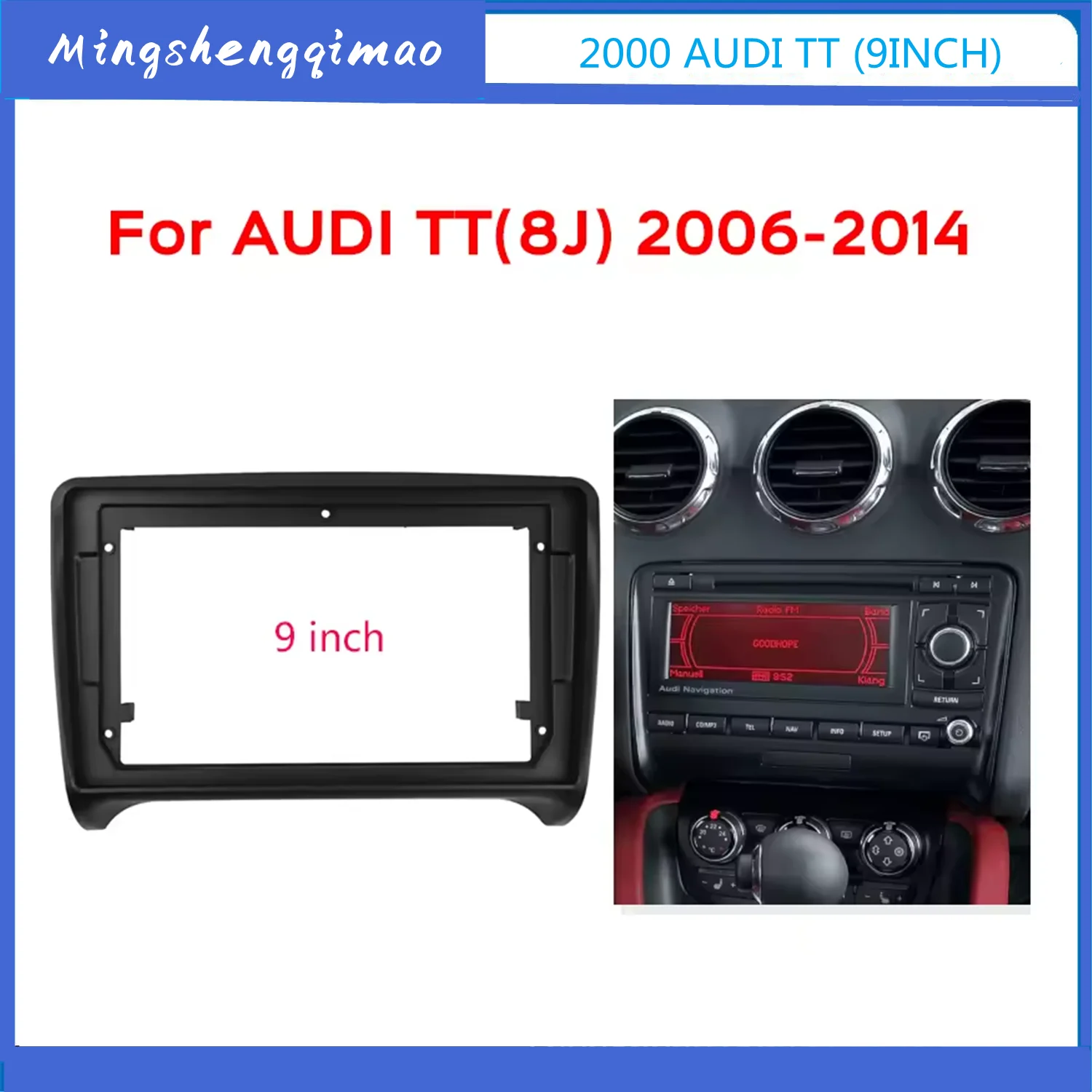 

Android 9 inch car radio panel is suitable for Audi TT 2006-2014 car DVD player stereo MP5 GPS multimedia panel