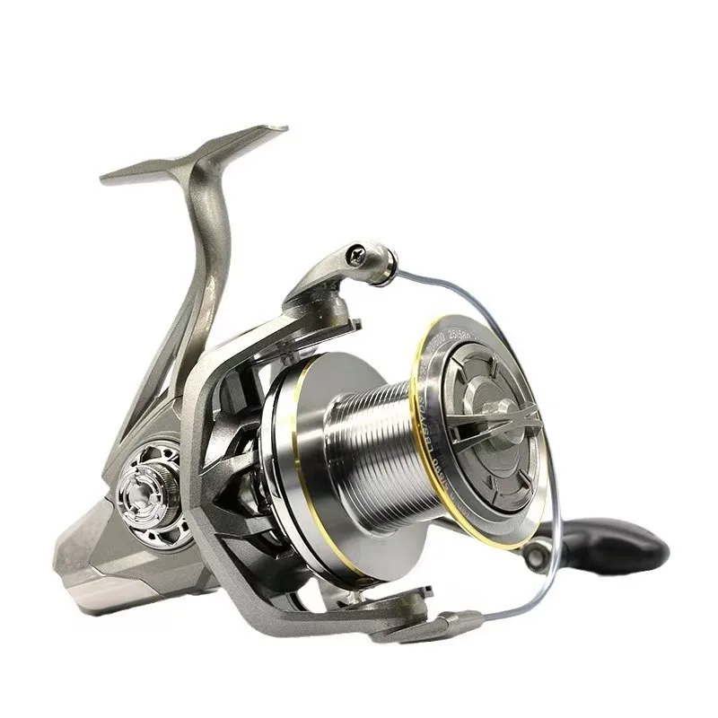 NGK Long Shot Jigging Spinning Reel 8000/9000/10000/12000/14000 Series 17+1B Surf Fishing Reels 55lb Max Drag Saltwater Big Reel