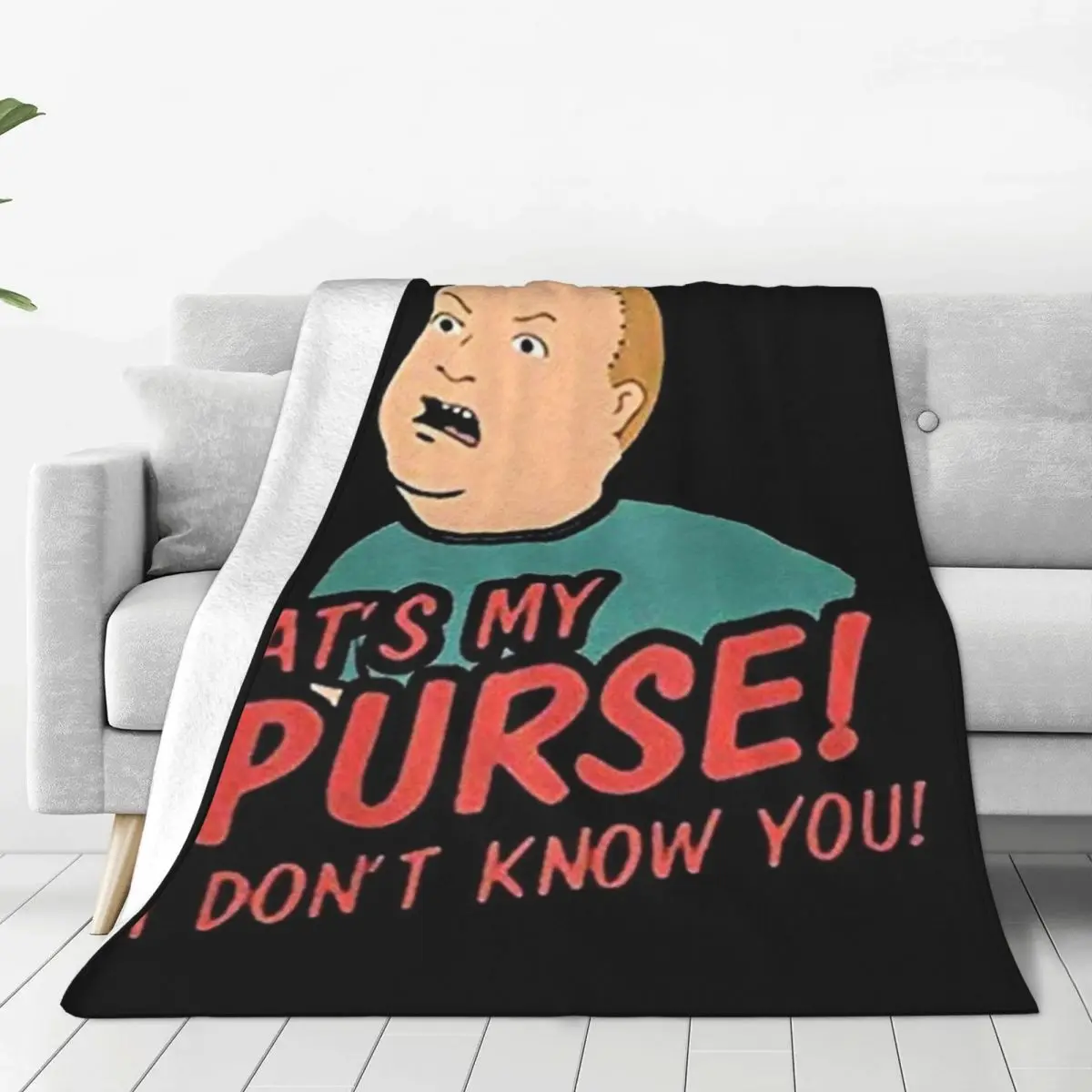 That's My Purse I Don't Know You Four Seasons Universal Blanket Fireplace Can Be Laid Mother's Day Gift