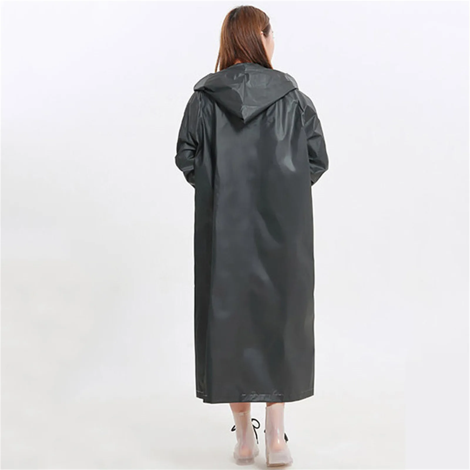 Nuovo impermeabile unisex EVC impermeabile escursionismo all'aperto poncho portatile per adulti impermeabile cappotti antipioggia leggeri per esterni di emergenza