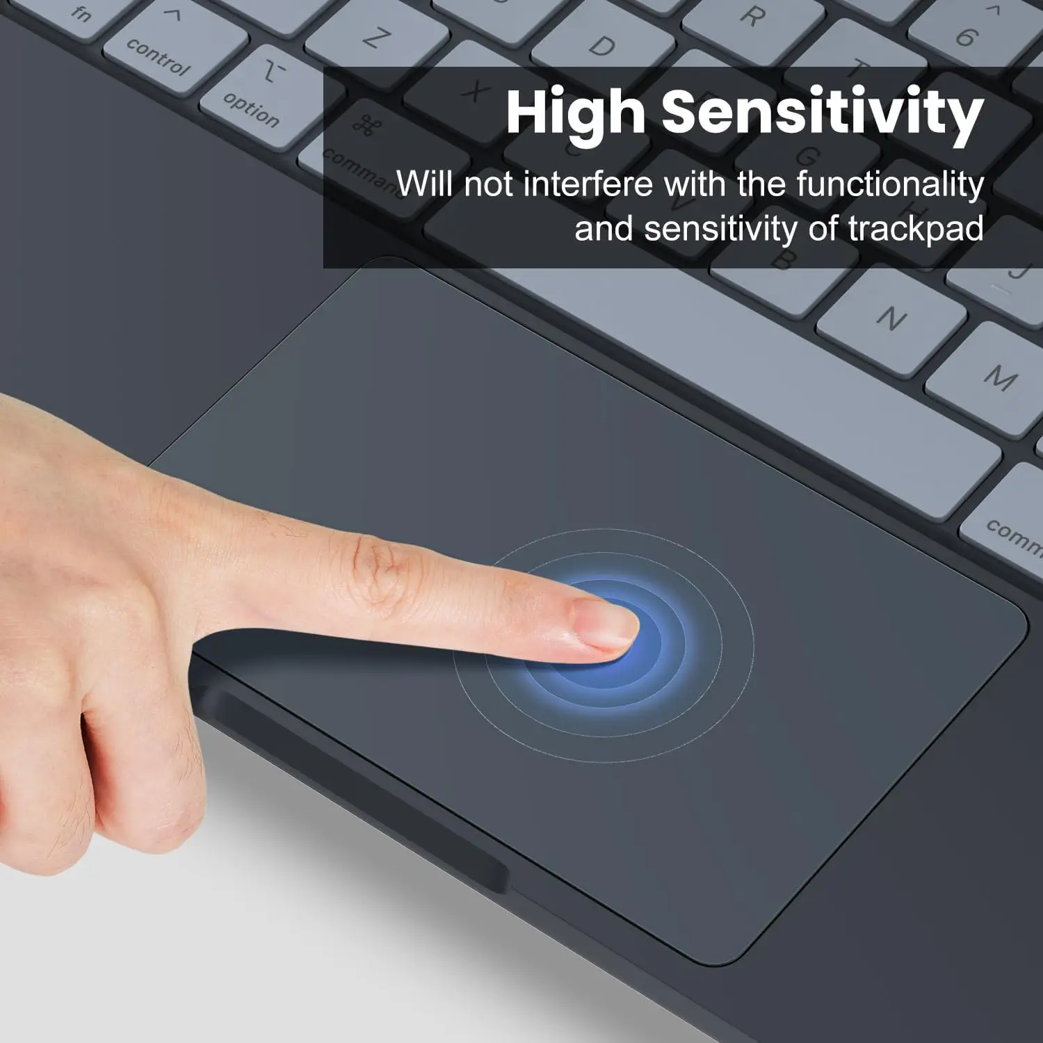 2PCS For MacBook Neo 13" 2026 A3404 Clear Trackpad Protector, Anti-Scratch Waterproof Touch Pad Cover Accessories image 6