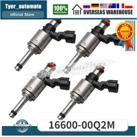 For 2016-2019 NISSAN QASHQAI J11 1.2 PETROL AUTO 16600-00Q2M 4X Fuel Injectors