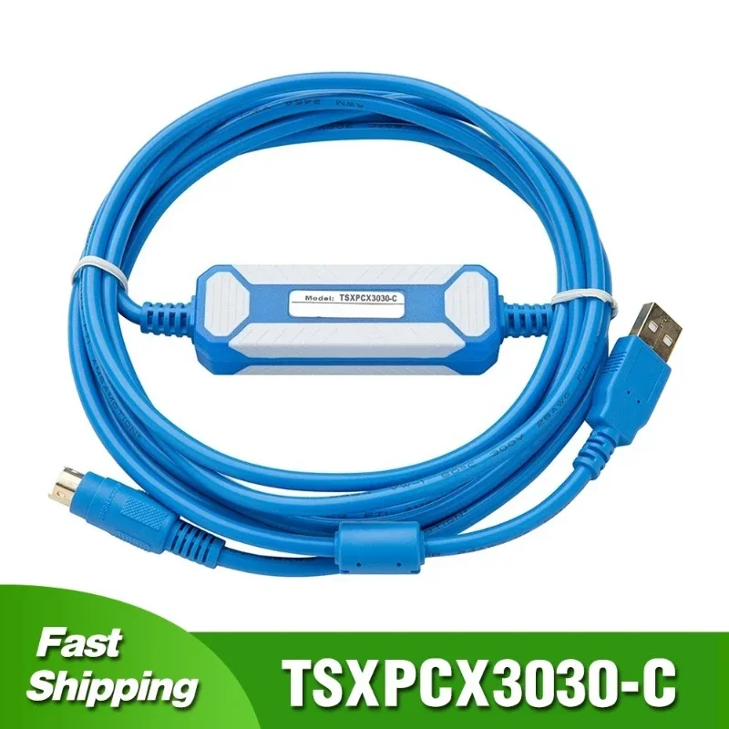 

Brand New Original TSXPCX3030-C PLC Programming Cable USB Port Fast delivery