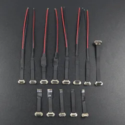 1PC Type-C Micro USB Connector FPC 2Pin 3Pin R1 EK Decryption Welding Wire Flat Cable Male  Fast Charge Wire Extention For Phone