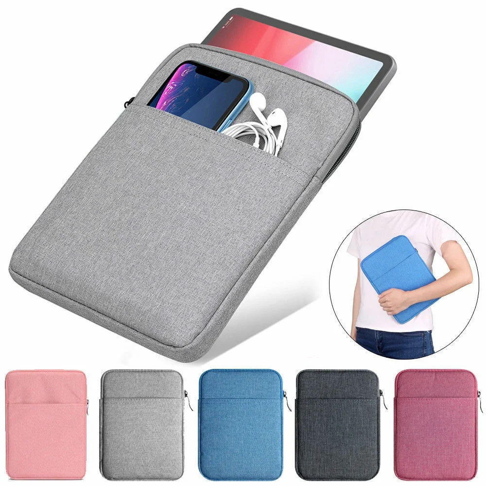 

For Hotwav Pad8 10.4inch 2023 New Shockproof Pocket Sleeve Bag Pouch Case For HOTWAV TAB R5/R6 Pro 10.1 Universal