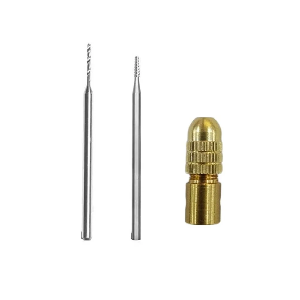 Carbide Drill Set Engineered For Stripped Screw Removal In Electronics Including Smartphones And Wearables