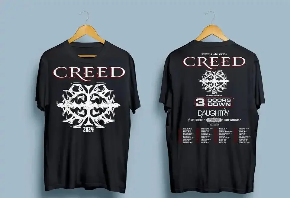 Creed 2024 Tour Summer of 99 Tour 2024 Unisex Shirt