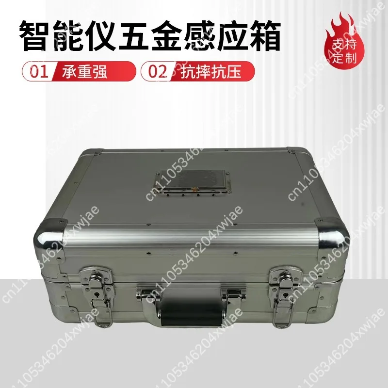 Smart Anti Loss Aluminum Handheld Tool Box Induction Tool Case With Digital Display For Hardware Tool Storage Organizer