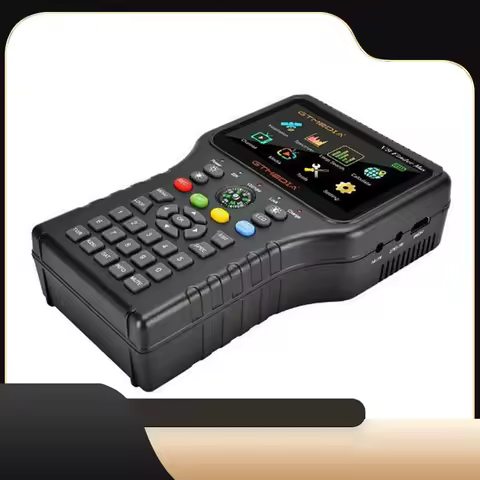 GTMEDIA V8 Finder Max Satellite Finder Meter 4.3 Inch LCD DVB-S/S2/S2X H.265 Upgraded V8 Finder2 Pro2 V7 S5X SATLINK WS-6933-T44