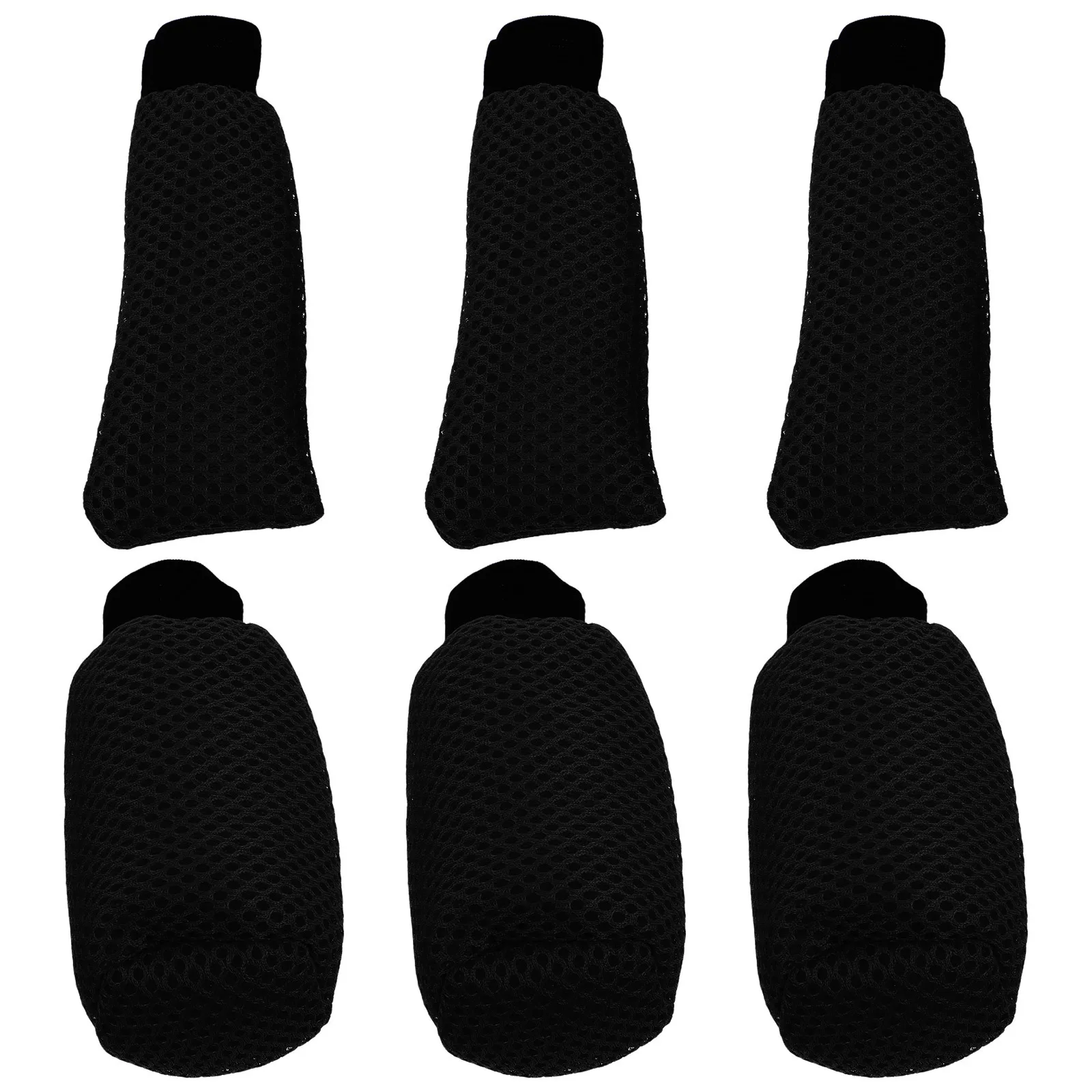 

3 set Gear Shift Cover Hand Brake Cover Universal Fit For Car Automatic Manual Transmission Mesh Fabric Anti-Slip Interior