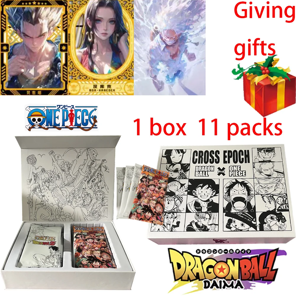 Wholesale Dragon Ball And One Piece Collection Cards Booster Box Cross Epoch Rare Anime Table Playing Game Board Cards