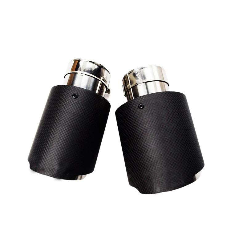 

M5 Performance Carbon Fiber Muffler G30 F90 Exhaust Tip Muffler Pipe Fit for bmw G30 540i Exhaust