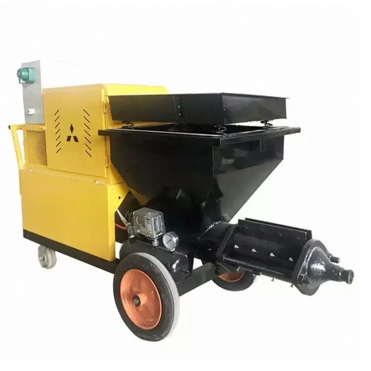 Inner And Outer Wall Powder High-Power Cement Mortar Spraying Machine