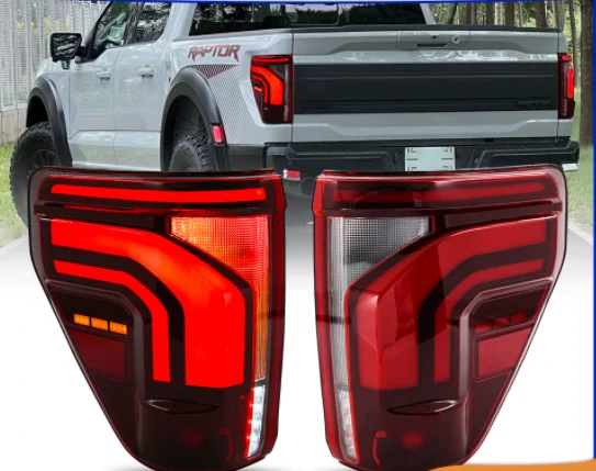 

Светодиодный задний фонарь для Ford F150 2021-2025, обновленный модифицированный динамический указатель поворота DRL, автоаксессуары