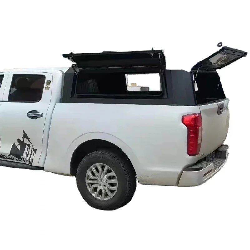 Heavy Duty Steel High Profile Pickup Canopy Hard Lid Truck Cargo Protective Cap