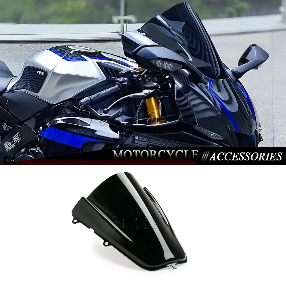 Heighten Windscreen Cover For Yamaha R1 R1M 2020 2021 2023 2024 2025 Windshield Spoiler Case Wind Deflector Guard Protection