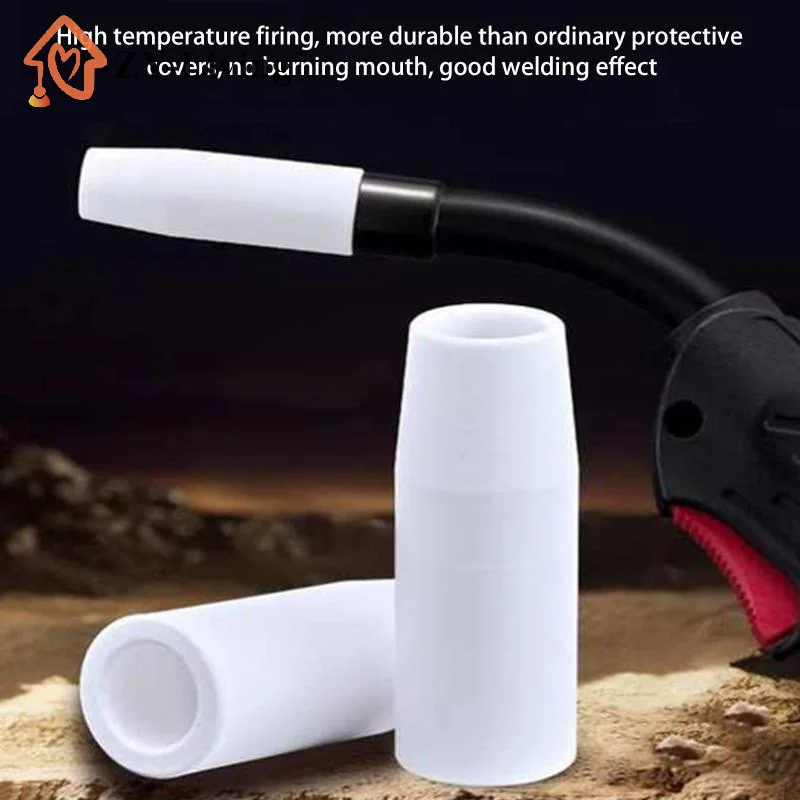 5/10/15PCS MB15AK Protective Nozzle MIG Secondary Protection Welding Gun Accessories 15AK Ceramic Protective Cover