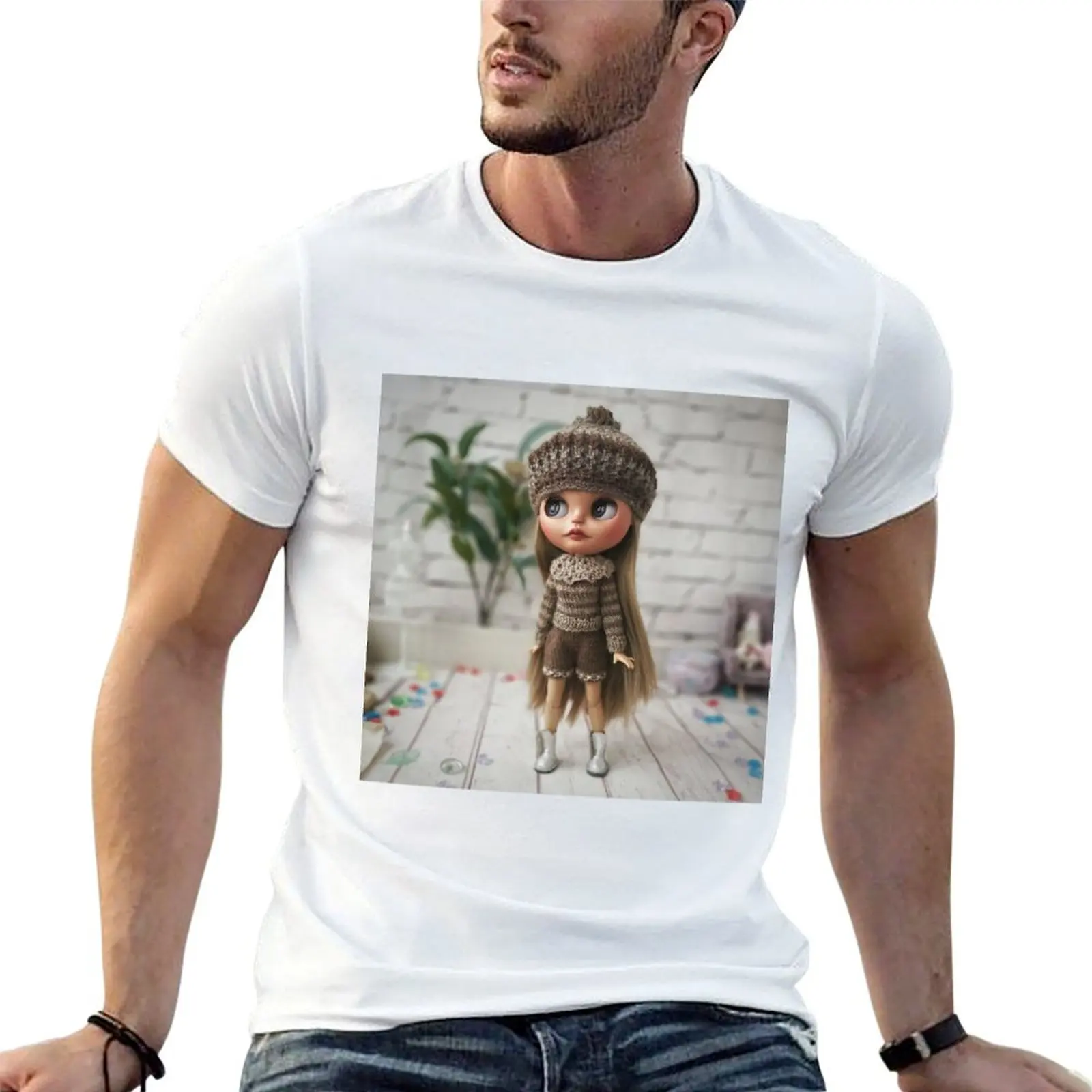 Dolls, doll blythe, for children, for girls T-Shirt Plus Size Gym Sports T-Shirt