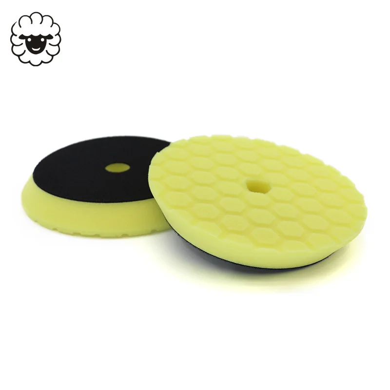 

1000 Sheep Wholesale 6"(150mm) Car Sponge Polishing Pads Set for DA/RO/GA Buffer Polisher Foam Buffing Waxing