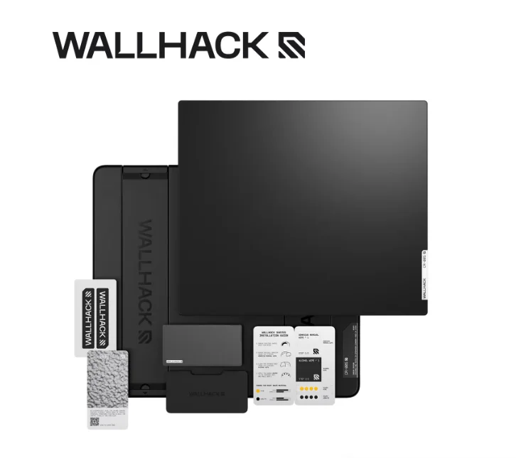 Wallhack SP-005 Glass Mouse Pad 51x44 Black White